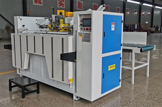 Semi Automatic Box Stitching Machine Single / Double / Tie Stitching For One Sheet