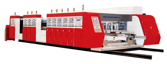Flexo Printing Slotting Die Cutting Machine PLC Control SYKM-HDF-1224