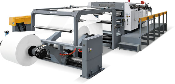 High Speed Two Rolls Paper Sheet Cutter Machine Servo Precision Paper Cutter Machine