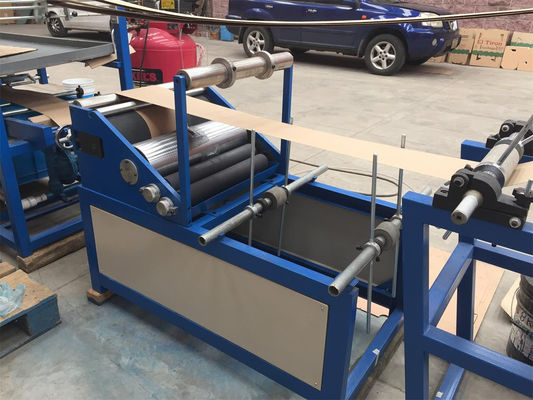 CE Paper Edge Protector Machine 50m/min Single Color Edge Board Surface Paper Printer