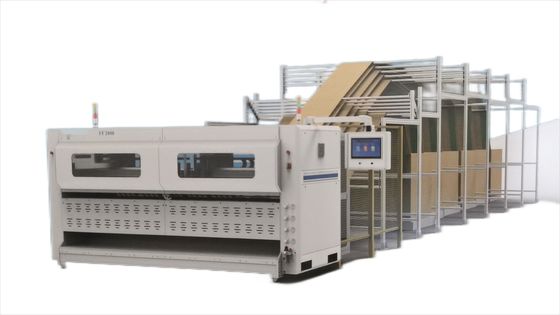 Fanfold Automatic Cardboard Box Making Machine 2800mm Max width FF2800