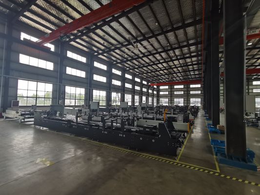 Comprehensive Inspection Folder Gluer Machine with Automatic Continuous Feeding and Soft Belt Conveying Unit