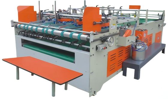Semi Automatic Folder Gluer Machine Efficient Carton Folding & Gluing Solution