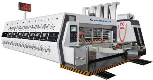 quality  Heavy Duty Flexo Printer Slotter Die Cutter Machine 95KW SYKM-HD-2545RC factory
