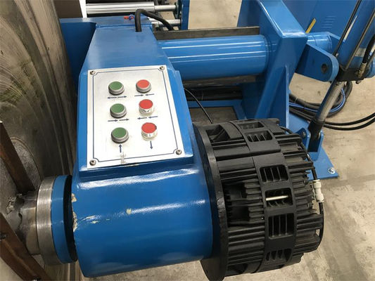 Shaftless Hydraulic Paper Edge Protector Machine / Paper Slitter Rewinder Machine