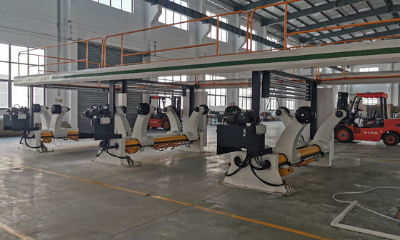 Continuous Paper Honeycomb Machine Production Line 65KW HZX-2000PC800