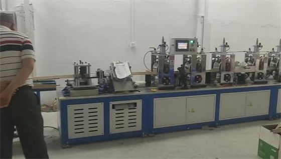 Automatic Counter L Profile Edge Protector Making Machine 15.3KW 40m/min Speed