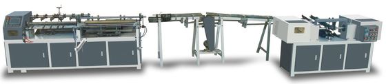 Chemical Fiber Paper Tube Cutting Machine 12.6KW Paper Tube Curling Machine
