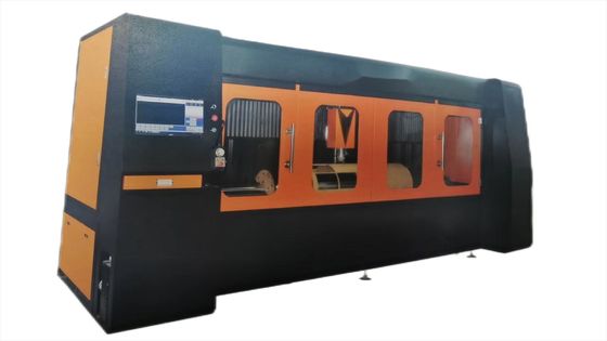 CNC Rotary Cardboard Die Cutter TSD-RC300 200mm - 800mm Cutting Diameter