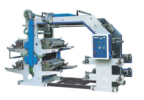 10 - 50m/Min Two Color Flexo Printing Machine YT-600-2C 191 - 714mm Printing Length