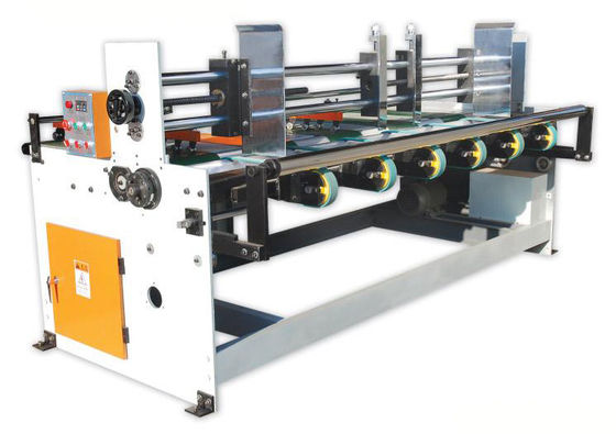 Vacuum Auto Corrugated Sheet Feeder PLC Control Customized Color BAF-2800