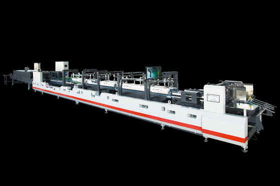 Full Automatic Corrugated Box Folder Gluer High Speed 500M/min JH-650PC-J