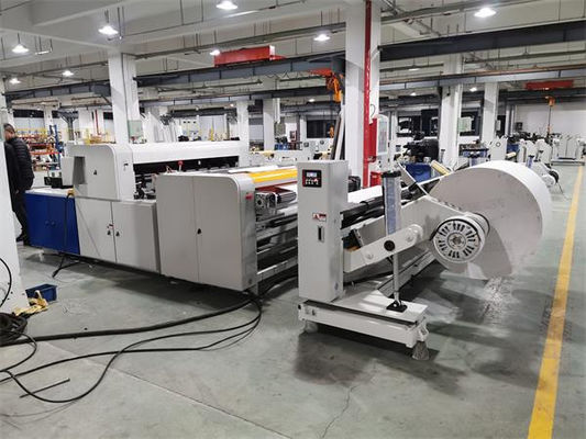50 - 200 Times/Min Industrial Paper Cutter Auto Tension Control Paper Sheet Cutter