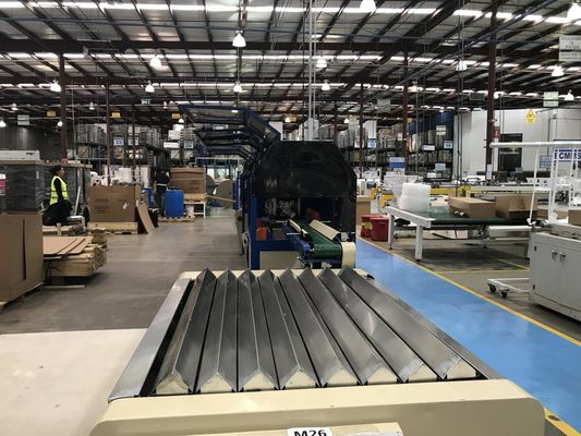 Max. 70m/min Speed L Profile Paper Edge Protector Machine For Paper Protection Needs
