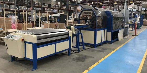 Symmetrical and Asymmetrical L Edge Protector Size 30-110mm Paper Edge Protector Machine with Max. 70m/min. Speed